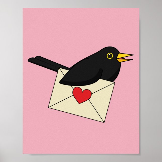 From Blackbird with Love Poster (Front)