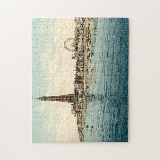 From Central Pier, Blackpool, England Jigsaw Puzzle (Vertical)