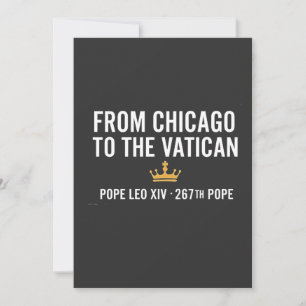 From Chicago To The Vatican Pope Leo 267th Invitation