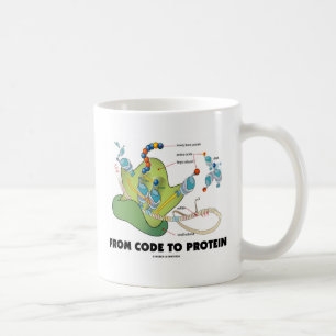 From Code To Protein (Protein Synthesis) Coffee Mug