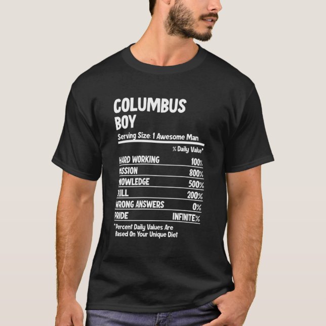 From Columbus T-Shirt (Front)