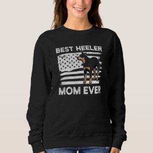 From Dog American Flag Heeler Mum Australian Cattl Sweatshirt