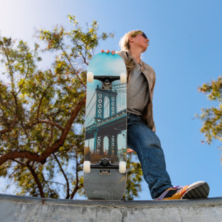 From Dumbo, Brooklyn Skateboard