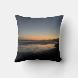 From Dusk Till Twilight At The Beach Photo Image Cushion