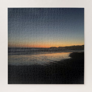 From Dusk Till Twilight At The Beach Photo Image Jigsaw Puzzle
