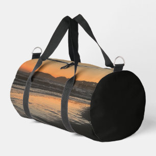 From Dusk Till Twilight At The Beach Photo Print Duffle Bag