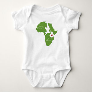 From Ethiopia w/ Love Adoption Baby Bodysuit
