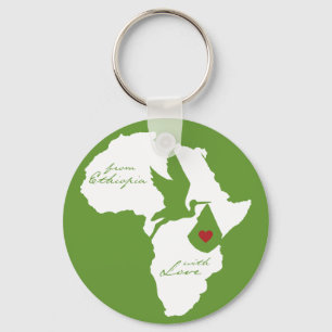 From Ethiopia w/ Love Adoption Key Ring