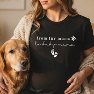 From Fur Mama to Baby Mama Sweatshirt   GoldenMama Tri-Blend Shirt