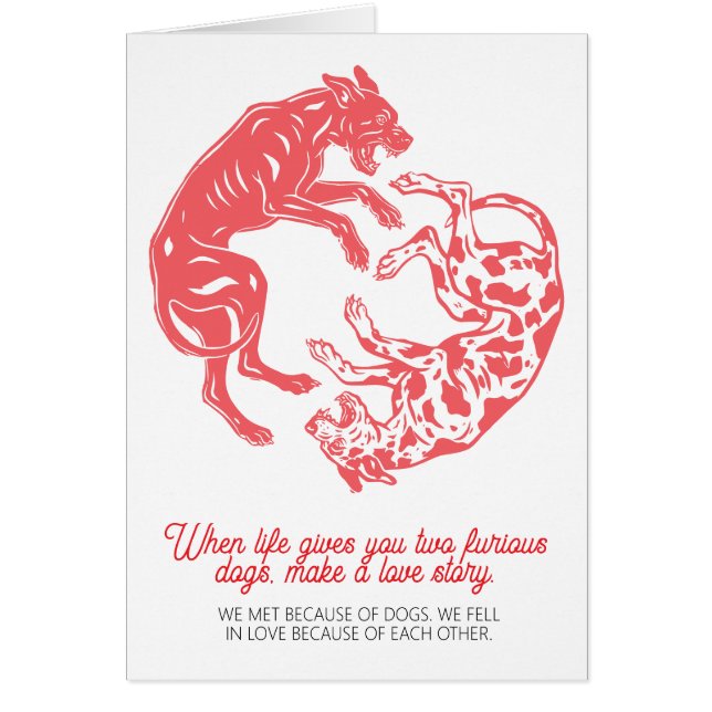 From Furious to Forever – Great Dane Save the Date (Front)