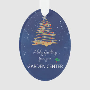 From Garden Center Christmas Tree Custom Name Ornament