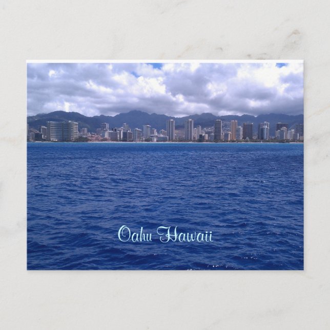 From Hawaii wishing you were here! Postcard (Front)