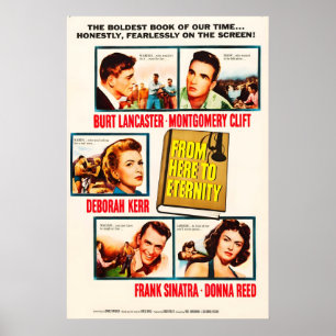From Here to Eternity 1953 Movie POSTER PRINT