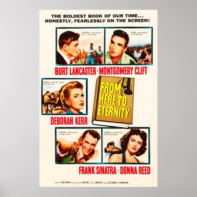 From Here to Eternity 1953 Movie POSTER PRINT (Front)
