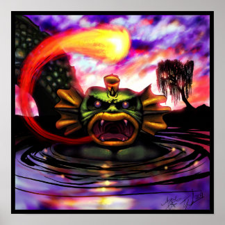 From His Scaly Maw Poster