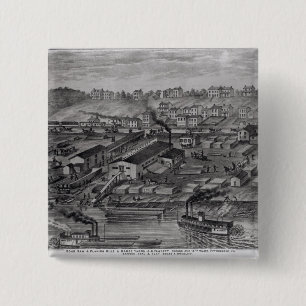 From 'Illustrated Atlas of the Upper Ohio 15 Cm Square Badge