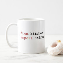 from kitchen import coffee - Python mug