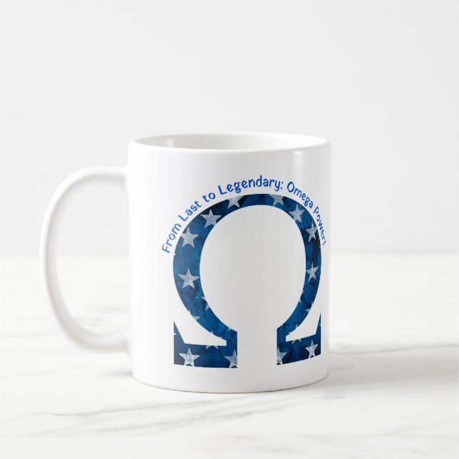 From Last to Legendary: Omega Power! Coffee Mug (Left)