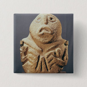 from Lepenski Vir, Yugoslavia 15 Cm Square Badge