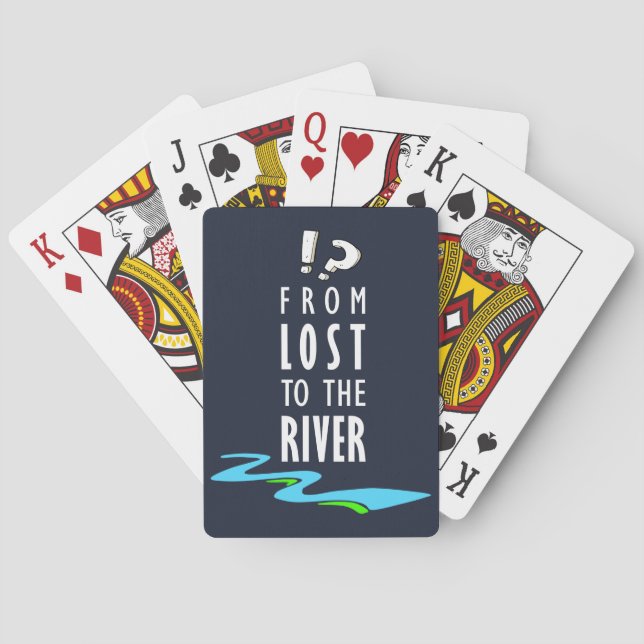 From lost to the river playing cards (Back)