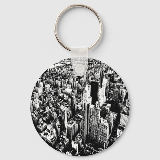 From Manhattan to the sky Key Ring (Front)