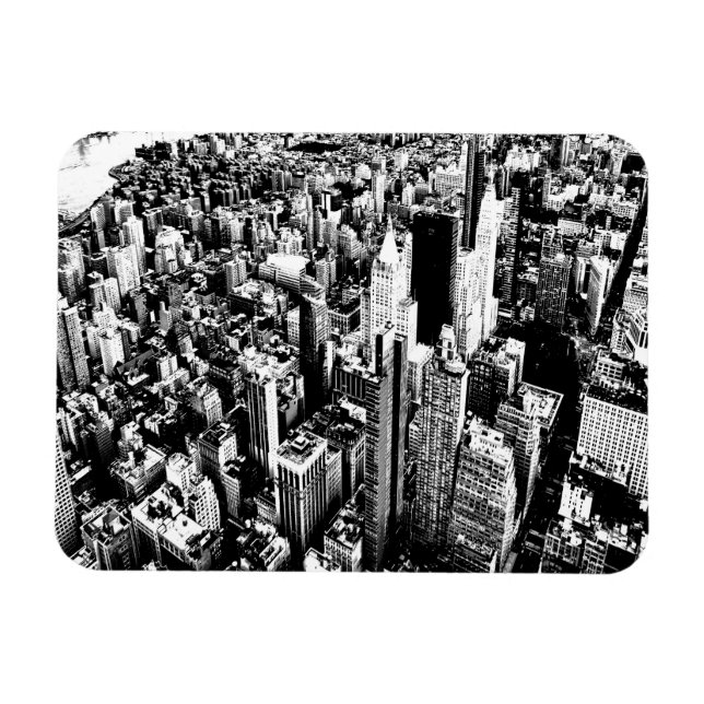 From Manhattan to the sky Magnet (Horizontal)