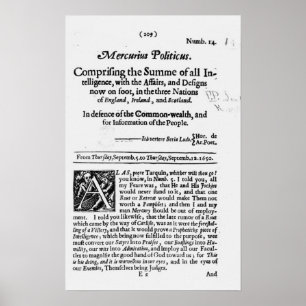 from 'Mercurius Politicus' Poster