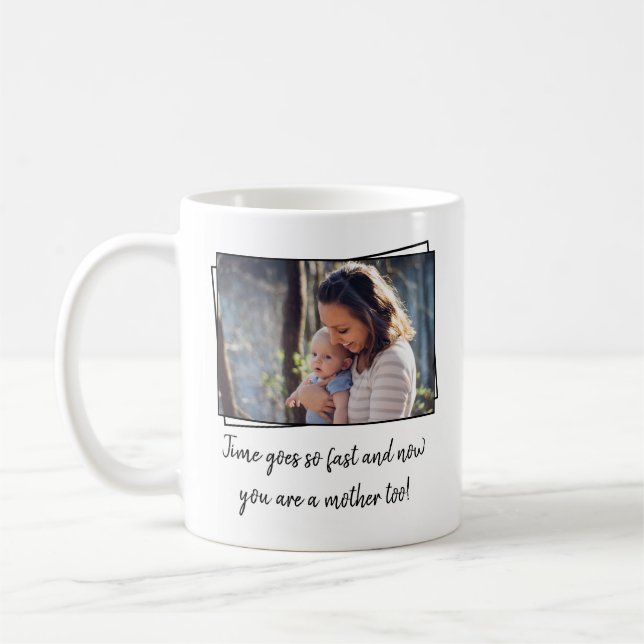 From Mum to Daughter Photo Mother's Day  Coffee Mu Coffee Mug (Left)