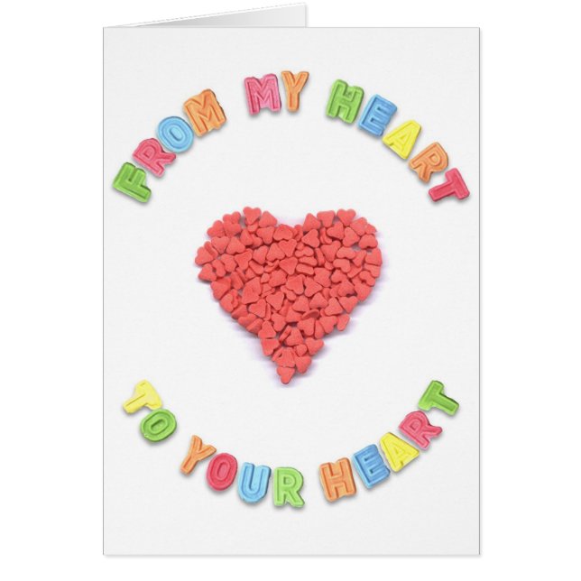 From my Heart to Your Heart (Front)