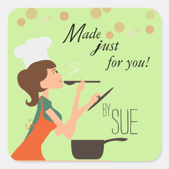 From My Kitchen to Your Table Custom Stickers (Front)