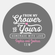 From my Shower to Yours Chalkboard