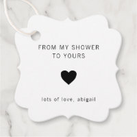 From My Shower To Yours Modern Bridal Shower