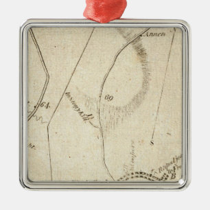 From New York to Poughkeepsie 12 Metal Ornament