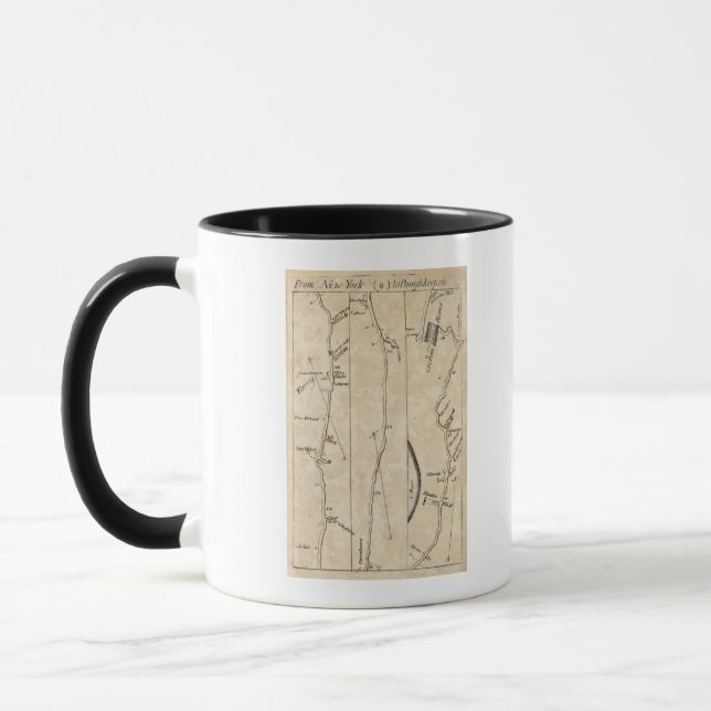 From New York to Poughkeepsie 9 Mug (Left)