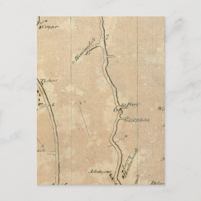 From New York to Stratford 1 Postcard (Front)