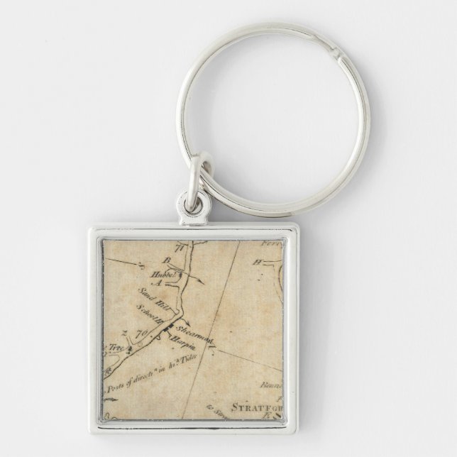 From New York to Stratford 7 Key Ring (Front)