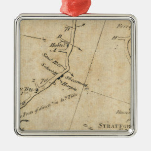 From New York to Stratford 7 Metal Tree Decoration