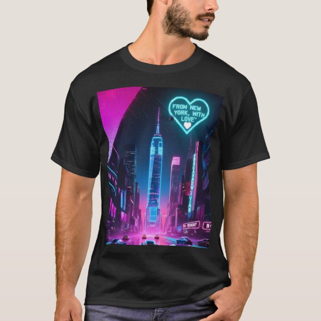 From New York, with Love – City Vibes T-Shirt (Front)
