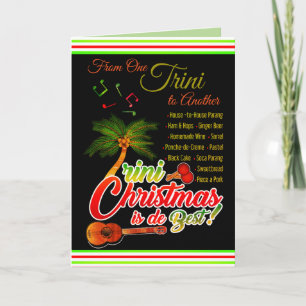 From One Trini to Another - Christmas Holiday Card