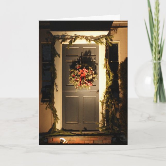 From our home holiday card (Front)