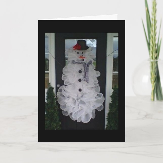 FROM OUR HOME TO YOUR HOME-MERRY CHRISTMAS HOLIDAY CARD (Front)