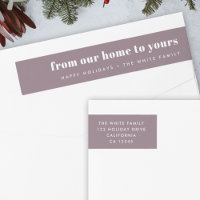From our home to yours | Modern Minimal Purple