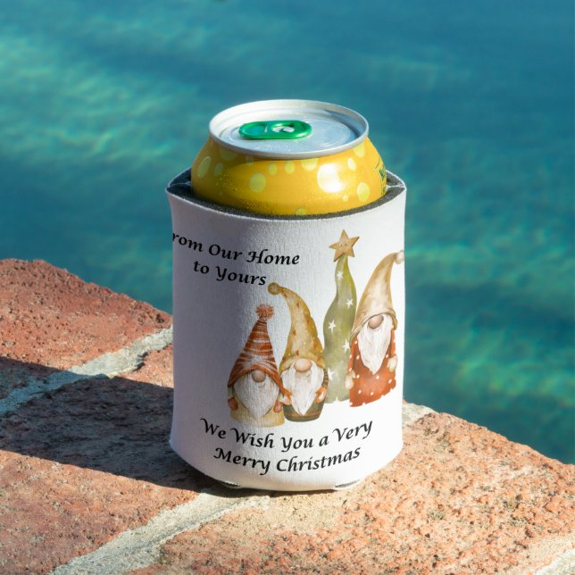 From Our Home to Yours on a Beverage  Can Cooler (In Situ Pool)