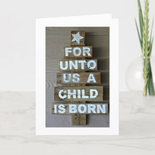 FROM OUR HOUSE TO YOURS-CHRISTMAS WISH HOLIDAY CARD