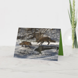 From Our House To Yours Holiday Card