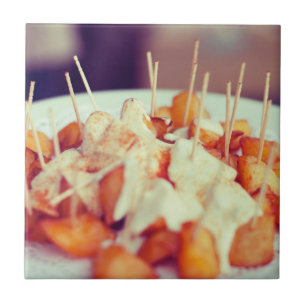 From our kitchen to yours - Patatas Bravas! Tile