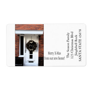 From our new address Christmas Wreath