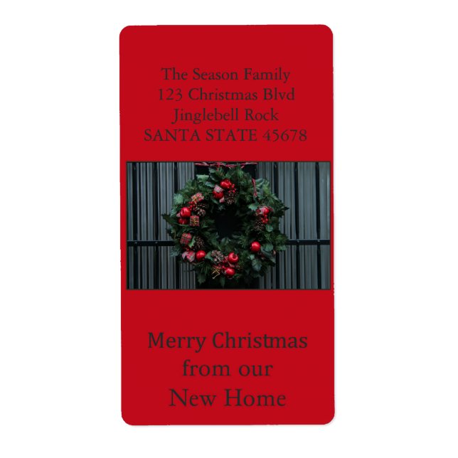 From our new Home Christmas Wreath (Front)