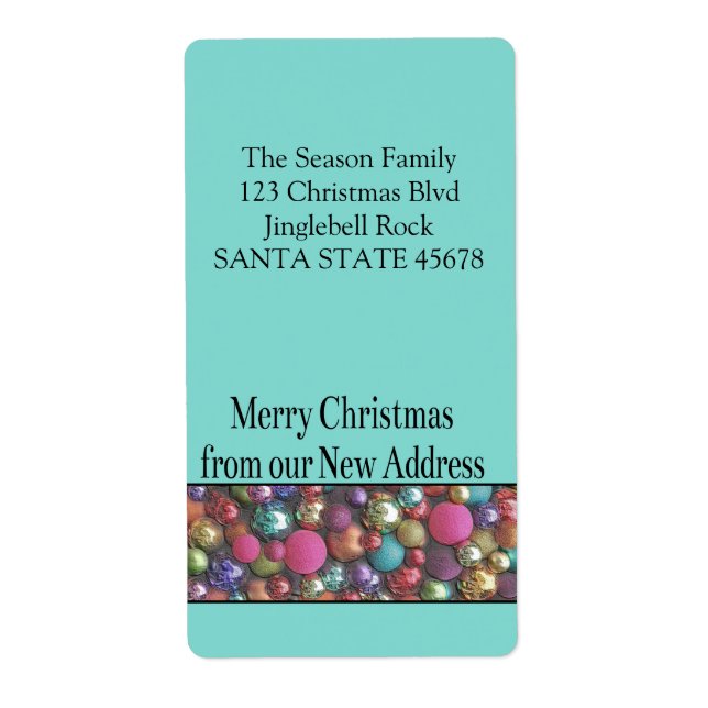 From our new Home coloured ornaments (Front)