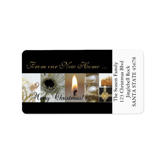 From our new Home Gold & Silver collage Label (Front)
